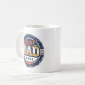 Né pour être papa - Mug de l'année personnalisée (Devant gauche)