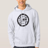 Né Pour Être Une Infirmière Sweat - shirt à capuch (Devant)