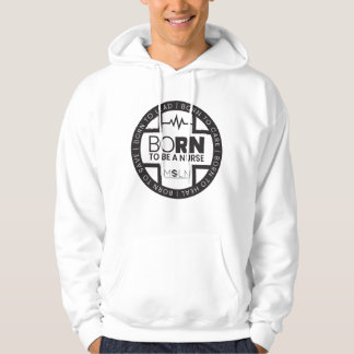 Né Pour Être Une Infirmière Sweat - shirt à capuch