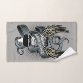 Né Pour Jouer Au Hockey II (Serviette à main)