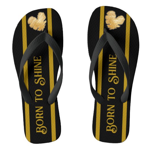 Né pour les tongs brillants (Semelle)