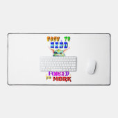 Né Pour Lire Obligé À Travailler (Clavier et souris)