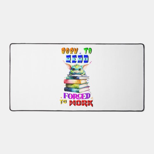 Né Pour Lire Obligé À Travailler (Recto)