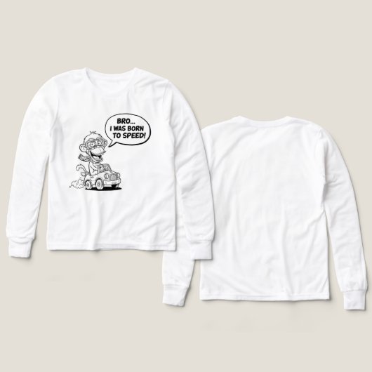 Né pour Speed, par Natasha Us (Motif Recto et Verso)