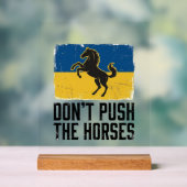 Ne Pousse Pas Le Cheval Cheval Vintage (Neutre)