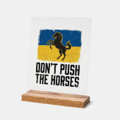 Ne Pousse Pas Le Cheval Cheval Vintage (Angle)