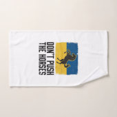 Ne Pousse Pas Le Cheval Cheval Vintage (Serviette à main)