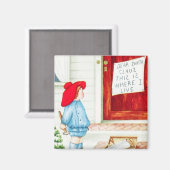 Ne prenez pas de chance Magnet Vintage (Recto/Verso)