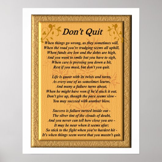 Ne quittez pas le poème - Poster (Devant)