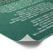 Ne quittez pas - Poster 8"x10" (Coin)