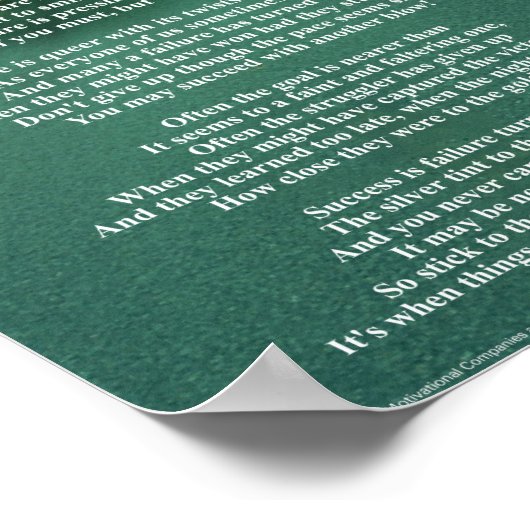 Ne quittez pas - Poster 8"x10" (Coin)