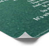 Ne quittez pas - Poster de 18 po x 24 po (Coin)