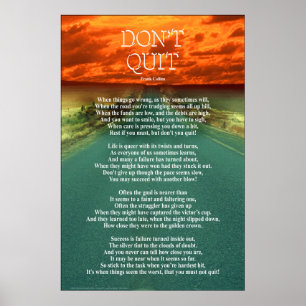 Ne quittez pas - Poster de 24 po x 36 po