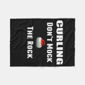 Ne raillez pas la roche courbant la couverture (Devant (Horizontal))