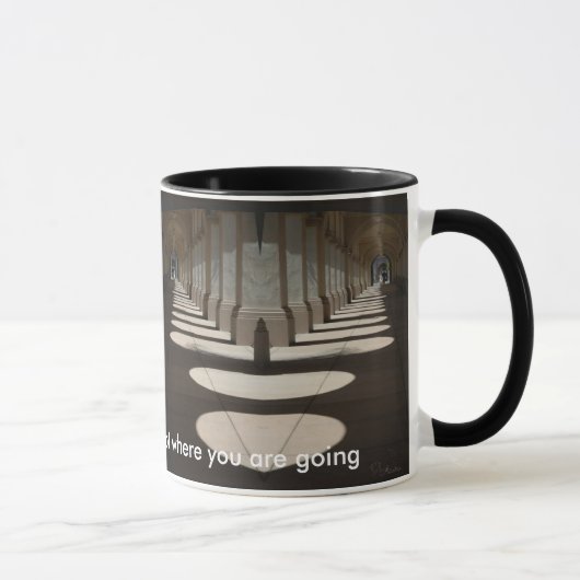 ne regarde pas en arrière ! Mug (Droite)