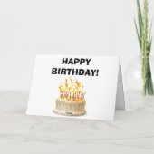 NE REGARDE PAS LA CARTE D'ANNIVERSAIRE (Dos)