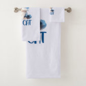Ne regardez pas le chat - adorable chaton bleu (En situation)