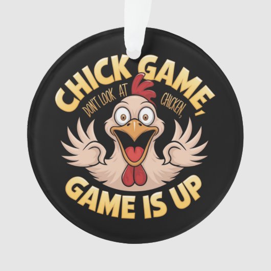 Ne regardez pas le jeu de poule le plus drôle (devant)