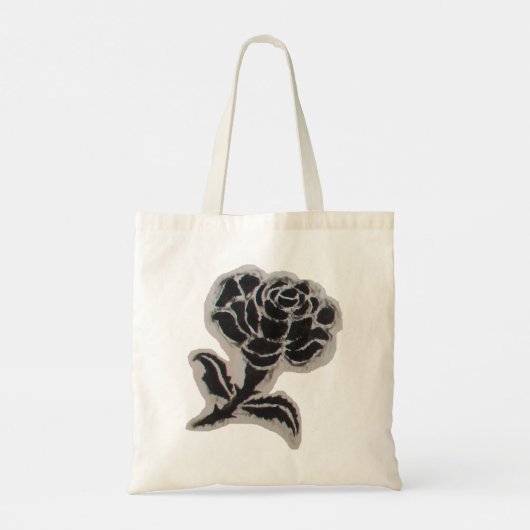 Ne Rose für ne Rose -  Tote Bag (Achterkant)