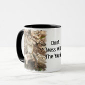 Ne salissez pas avec le 'Munk ! Tasse (Devant gauche)