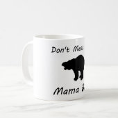 Ne salissez pas avec maman Bear - tasse (Devant gauche)