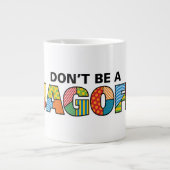 Ne sois pas un Jagoff Jumbo Mug (Devant)