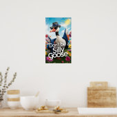 Ne sois pas une oie bête, une oie bête Poster (Cuisine)