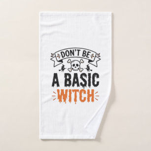 Ne sois pas une sorcière basique Halloween vintage