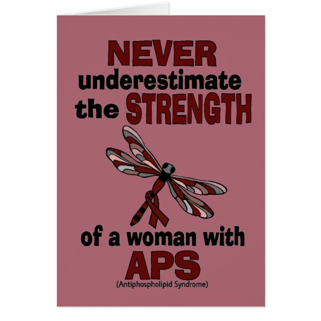Ne sous-estimez jamais...Femme/libellule...APS (Devant)