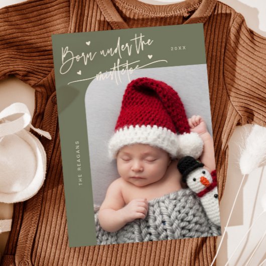 Né Sous La Faire-part de naissance De Sage De Mist