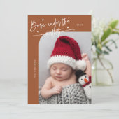 Né Sous Le Faire-part de naissance De Mistletoe Te (Debout devant)