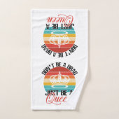 Ne soyez pas un kit de serviettes (Serviette à main)