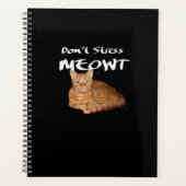 Ne stress pas Meowt - Orange Chat me stress Out (Devant)