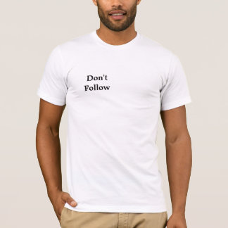 Ne suivez pas le T-shirt Homme des moutons de Maga