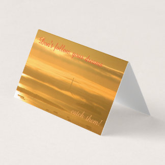 Ne suivez pas vos rêves - ATTENDEZ-les !