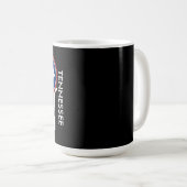 NÉ Tennessee 15oz Mug Noir (Devant droit)
