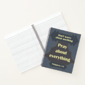 Ne t'inquiète pas de quoi que ce soit Phil. carnet (Intérieur)