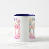 Ne t'inquiète pas d'être heureux Mug (Centre)