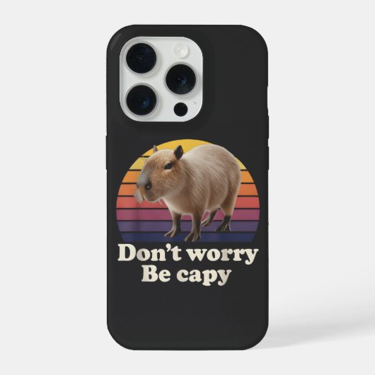 Ne t'inquiète pas, sois capy Mignon design de capy (Verso)