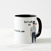 Ne tire pas mes cordes ! Mug (Devant droit)