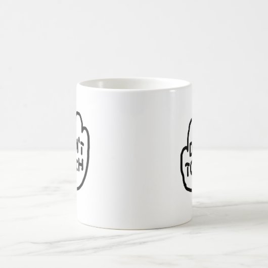 Ne touchez pas à la Mug (Centre)