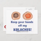 Ne touchez pas à ma carte KOLACHACHES ! (Devant / Derrière)