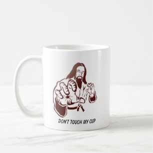 "Ne touchez pas à ma tasse" Mug pour l'amant des a