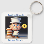 Ne touchez pas à mes Donuts, Porte-clés (Dos)
