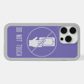 Ne touchez pas la conception pour iphone 15 (Verso Horizontal)