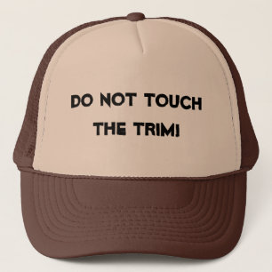 "Ne touchez pas l'équilibre !" Casquette