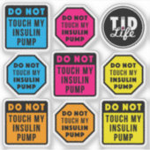 Ne Touchez Pas Les Stickers Pod [Vinyl transparent (Devant)