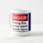 NE TOUCHEZ PAS MA TASSE ! (Devant gauche)