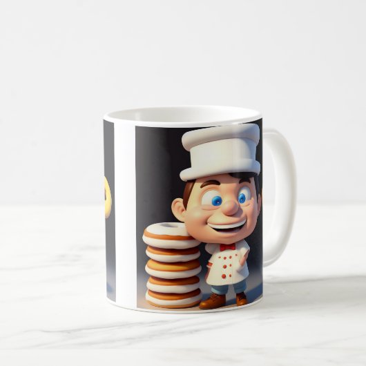 Ne Touchez Pas Mes Donuts, Mug De Café (Devant droit)