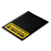 ne touchez pas mon cahier (Côté gauche)